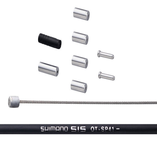 SHIMANO ROAD STAINLESS STEEL SHIFT CABLE SET- BLACK